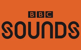 The logo of BBC Sounds.