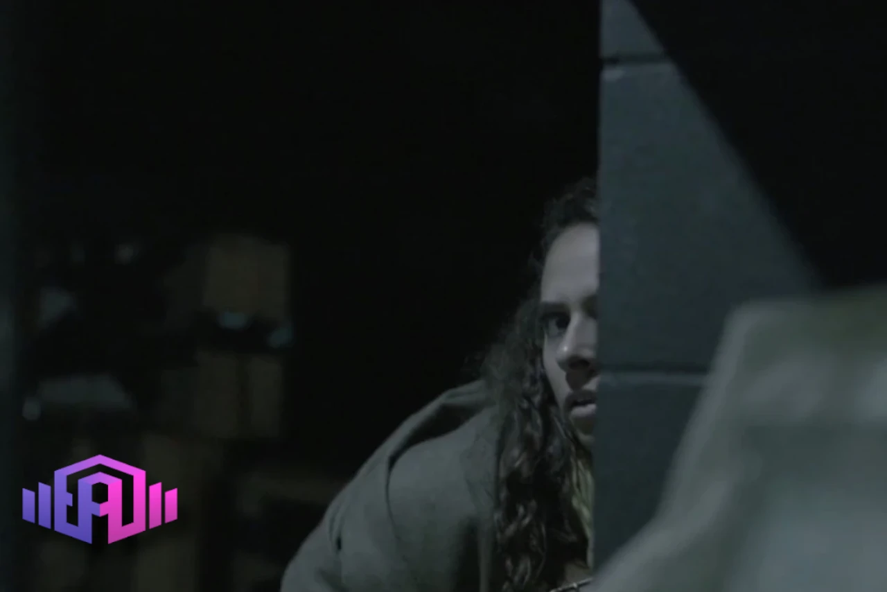 A frame from the movie Shelf Life.