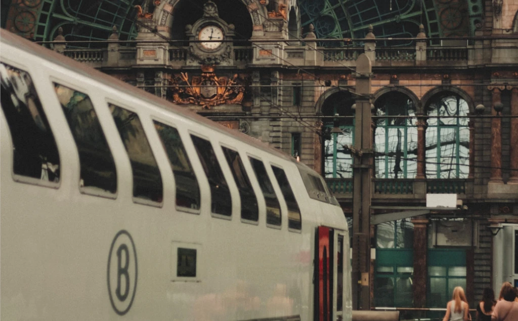 A photo of train station.