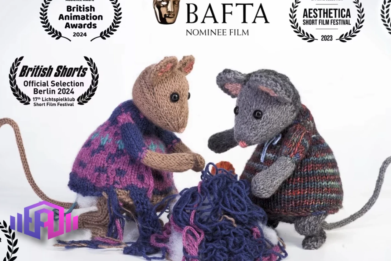 ‘A screenshot of our online meeting with people smiling.’